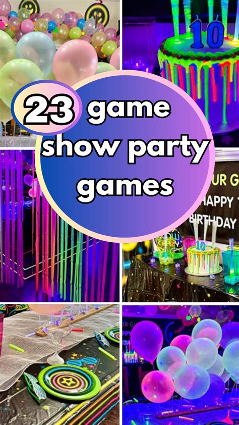 23 game show party games .